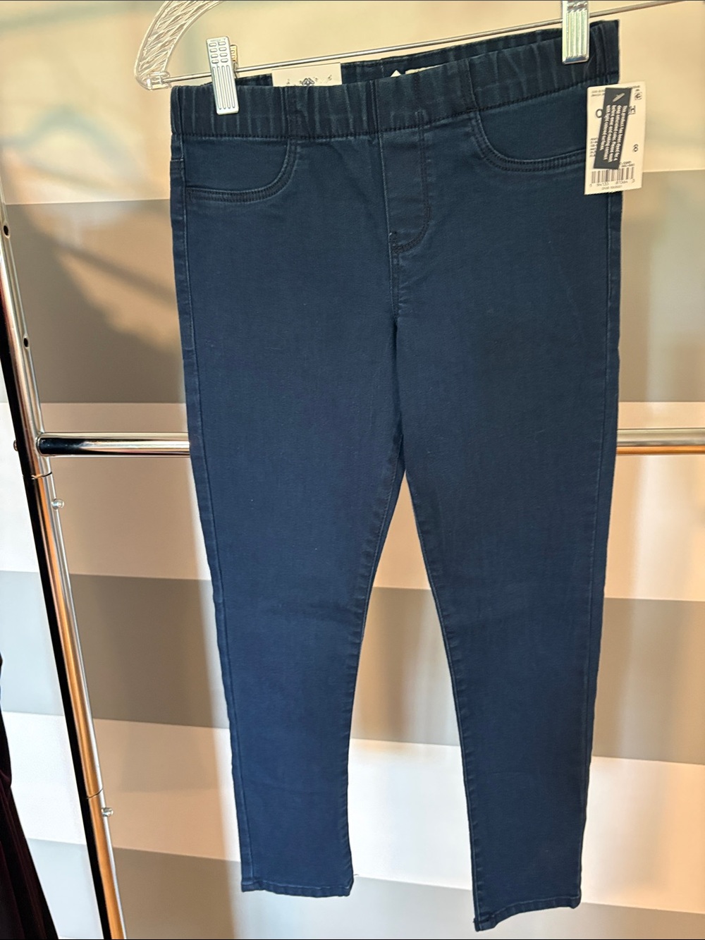 OshKosh B'gosh Dark Navy Pull-On Skinny Jeans